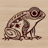 A detailed illustration of a toad, suitable for use in various design projects.