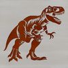 Dino Vector Art Free Download A prehistoric dinosaur with sharp teeth and claws, depicted in a vector format suitable for various digital applications.