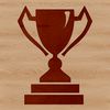 Award winning trophy icon designed as a vector graphic.