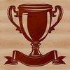 Silver and Gold Vector Trophy A 3D rendered trophy with a silver base and gold top, designed as a vector graphic.