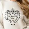 A large farm animal with brown feathers and a distinctive wattle, commonly associated with Christmas celebrations.
