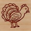Gobble-worthy Turkey Design A detailed vector design of a turkey, suitable for various commercial or personal uses.