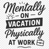 Beachy Inspirational Quote Illustration Relaxing beach vacation inspirational quote illustration in vector format.