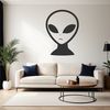 Alien character illustration in a sci-fi style, suitable for digital crafting and DIY projects.