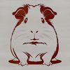 Free Guinea Pig Clip Art Download A detailed illustration of a guinea pig suitable for vector art and design projects.