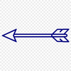 SVG arrow for cutting machine templates