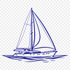 Beautiful Boat SVG Clip Art A vector boat design in SVG format