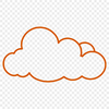 Free Cloud Clip Art Design A stylized illustration of a cloud in vector format