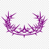 Sacred Symbolism in Thorny Crowns A symbolic crown made from thorns, representing sacrifice and devotion in religious contexts.