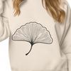 Free Downloadable SVG Leaf Graphic An isolated graphic representation of a leaf designed as clip art.