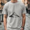 Free Vector Illustration - Mountain Scene Illustrated mountain landscape in vector format.