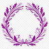 Beautiful SVG Wreath Pattern for Digital Cutting Machines A floral SVG design featuring a decorative wreath pattern suitable for digital cutting machines.