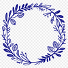 A floral wreath design created as an SVG vector image suitable for cutting machines and digital use.