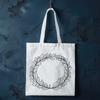 Free Vector Floral Patterned Wreath A floral patterned wreath designed as a vector graphic.