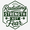 Inspirational quote about surviving cancer.