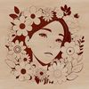 Elegant Female Figure Design An SVG vector art design featuring a female figure in a simple, elegant style.