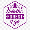 A stylized vector quote about nature, suitable for various designs.