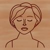 Female Figure in Modern Vector Design Female silhouette in vector design format, suitable for various graphic applications.