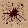 Vibrant Splat Design Vector A vibrant vector design illustration of a splat shape with messy texture.