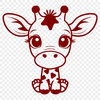 A tall, spotted giraffe in a savannah landscape, an iconic safari animal.