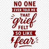 A collection of inspirational quotes about grief, designed as a free vector art download for personal or commercial use.