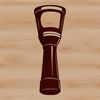 An iconic vector design of a flashlight or lantern, ideal for craft projects and digital art.