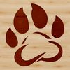 Whimsical Paw Print Designs A high-quality illustration of animal paw prints in various sizes and shapes.