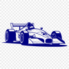 Speedster SVG Design Download A high-speed racing car in vector design format.