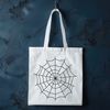 Beautiful Web Illustration A detailed illustration of a spider web, suitable for vector art and cutting machine design.