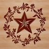Stylized Vector Star Icon for Design and Crafting A stylized star icon created in vector format for various design purposes.