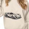Speedy Car Vector Art A high-resolution SVG image of a racing car, ideal for graphic design projects.