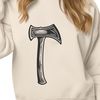 Axe Clipart for Vector Projects High-quality graphic illustration of a traditional axe, suitable for vector design projects.