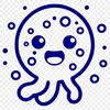 Detailed vector graphic representation of bacterial cells with labeled structures.