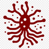 Microscopic Beauty Illustration A detailed illustration of a single bacterium cell, created as a vector graphic.