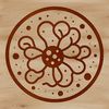 Beautiful Microorganism Artwork A detailed illustration of a bacterium with its cell wall and flagella.