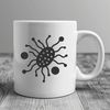 A microorganism represented in a vector format as part of a clip art collection.