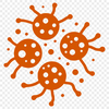 Free Bacterial Cell Clip Art Design An illustration of a bacteria cell in vector format for design purposes.