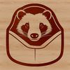 A detailed illustration of a wild badger in a natural environment.