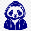 Free Badger SVG Image A digital illustration of a badger in its natural habitat.