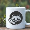 A detailed illustration of a badger, created as a vector graphic in SVG format.