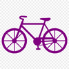 An SVG rendering of a bike with clean lines and minimalist design.
