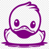 Quacking Good Vector Art A digital illustration of a duck, suitable for vector graphics and cutting machines.