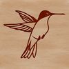 Hummingbird Close-up Beak and Plumage Close-up illustration of a hummingbird's distinctive beak and plumage, designed for vector use in various applications.