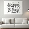 A colorful vector illustration of a Happy Birthday message, perfect for DIY crafts and digital projects.