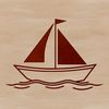 Beautiful Boat Clip Art SVG A vector illustration of a boat in various formats for digital design and crafting.