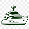 Simple Boat Silhouette A simple boat design made from vector shapes suitable for cutting machines and laser cutters.