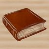 Classic Book Illustration A digital illustration of a book with a classic design, suitable for educational purposes and vector art.