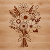 Beautiful Bouquet of Flowers A bouquet of colorful flowers arranged in a decorative manner.