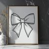 Free SVG Bow Template A colorful, intricately designed bow made with vector graphics.