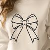 Colorful Bow SVG Image A simple vector bow design made from a ribbon or string in various colors.